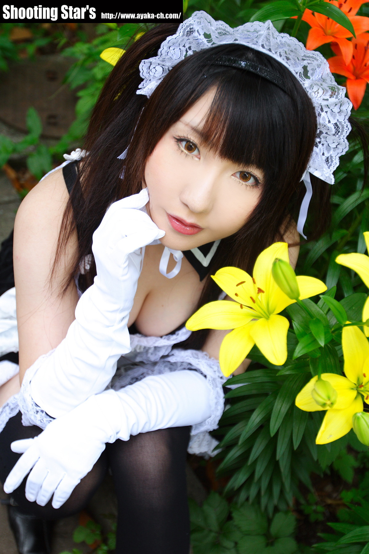 [Cosplay]  Sexy Maid with big boobs